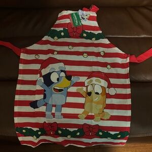Kids Christmas Apron with Cartoon Characters